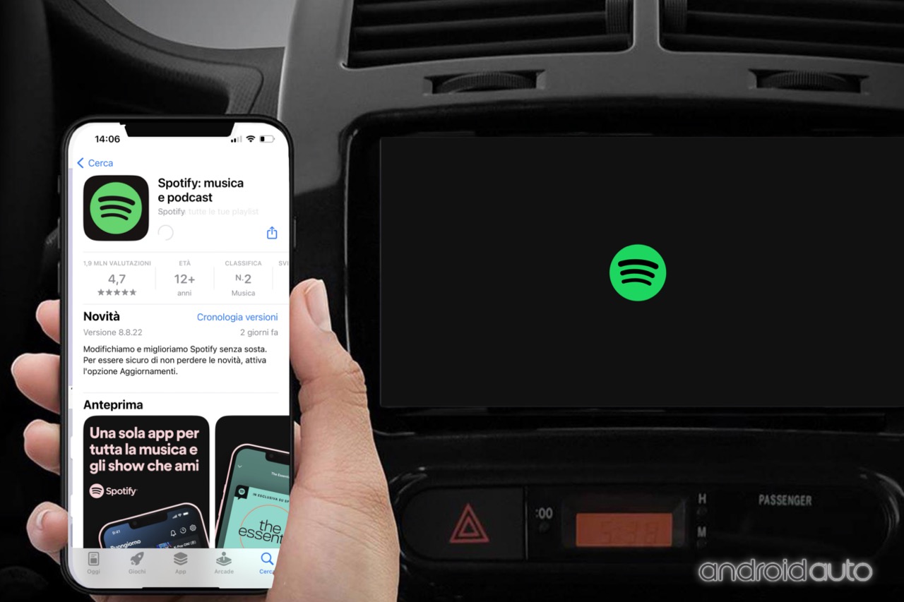 Spotify per Android Auto